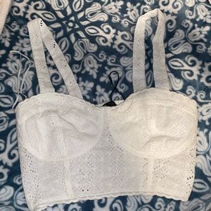 Zara lace bralette top
